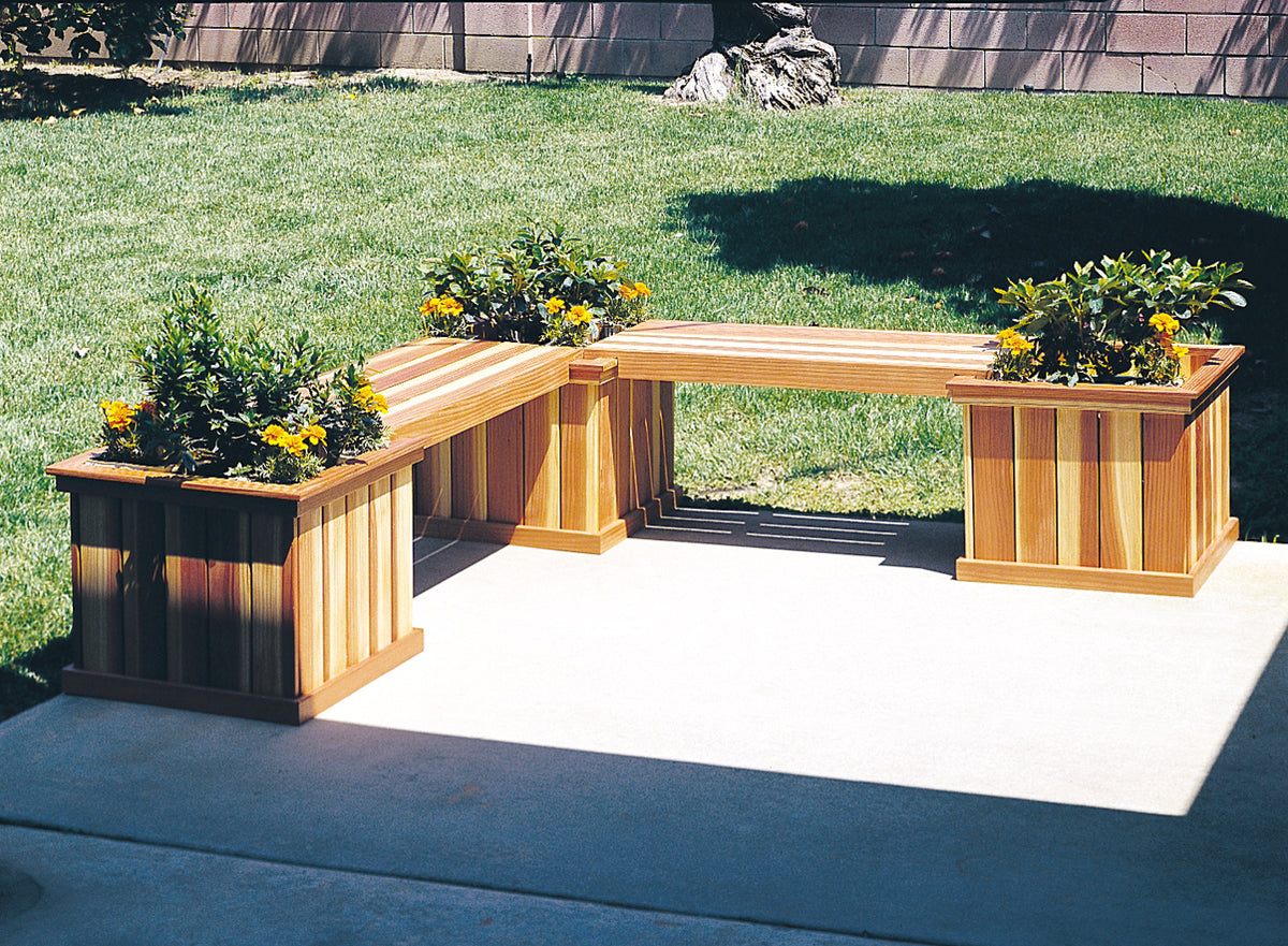 planter bench indoor Planter Bench